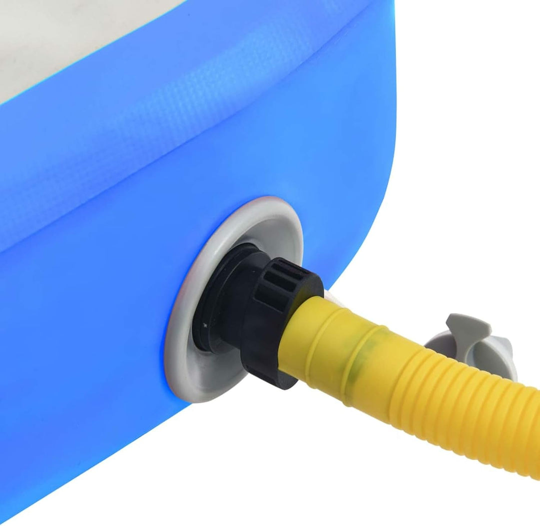 pedkit Aufblasbare Gymnastikmatte mit Pumpe Tranningsmatte mit Luftpumpe,Gymnastikmatte,airtrack Tum