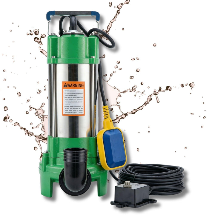 CHM GmbH® Profi Fäkalienpumpe Schmutzwasserpumpe V550 11000 L/h (Profi Fäkalienpumpe ohne 2" C-Schla