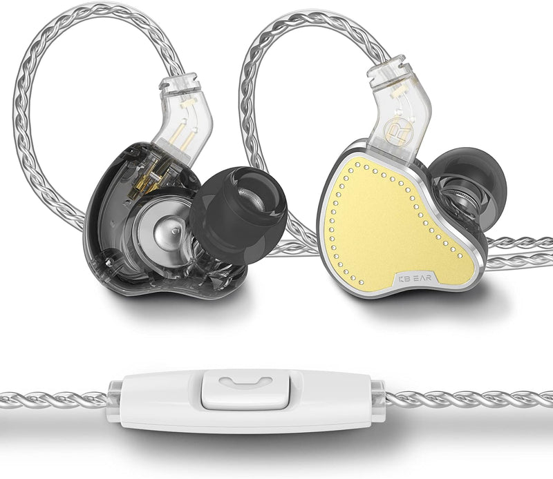 Yinyoo KBEAR Pecker Kabelgebundene Kopfhörer, In-Ear-Kopfhörer, geräuschisolierend, verhedderungsfre