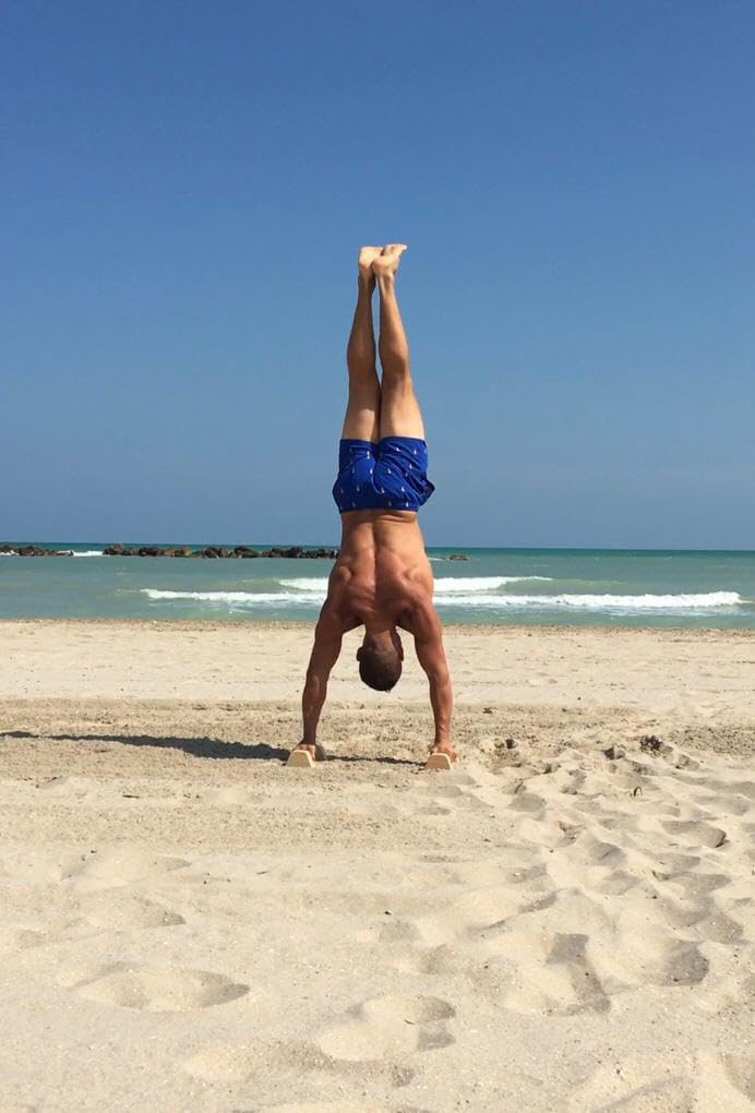 RS SPORT Calisthenics, Parallele aus Holz, niedrige Paralletten, Paralleline, Calisthenics, Push Up
