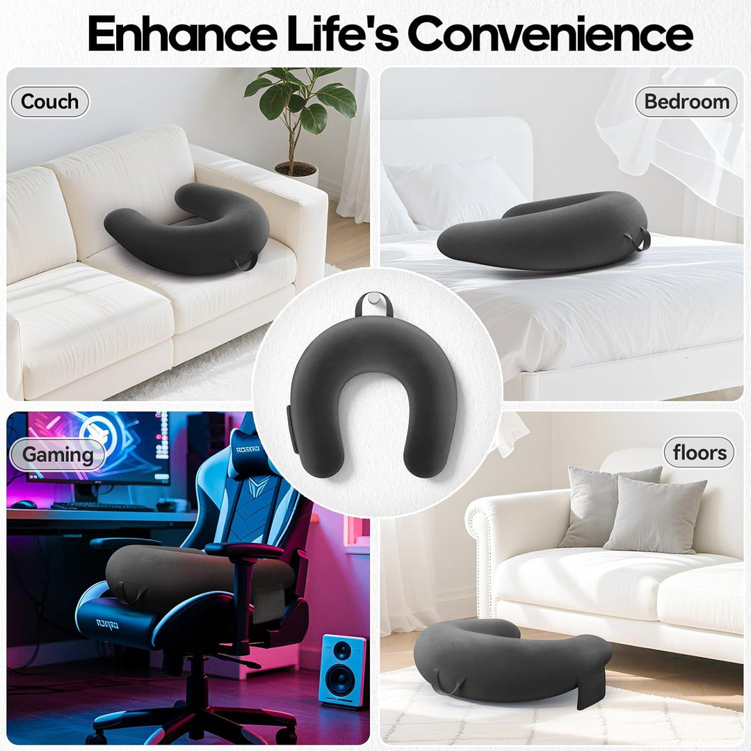 Gaming Kissen & Lesekissen, Reading Pillow für das Sitzen auf dem Bett/Sofa/Fussboden, Fütterungs/Hä