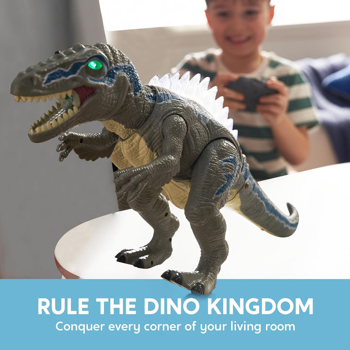 SYNCFUN Ferngesteuertes Dinosaurier-Spielzeug für Jungen und Mädchen im Alter von 3 4 5 6 7 Jahren,