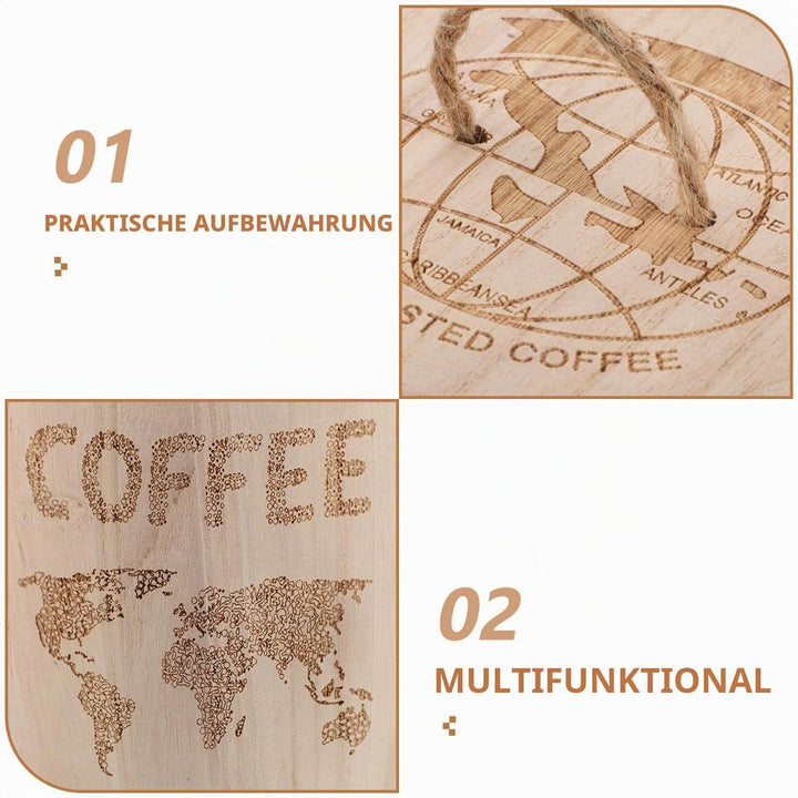 Kleines Holzfass Mit Deckel Vorratsdosen im Vintage Design HolzkanisterbehäLter FüR Die BauernküChe