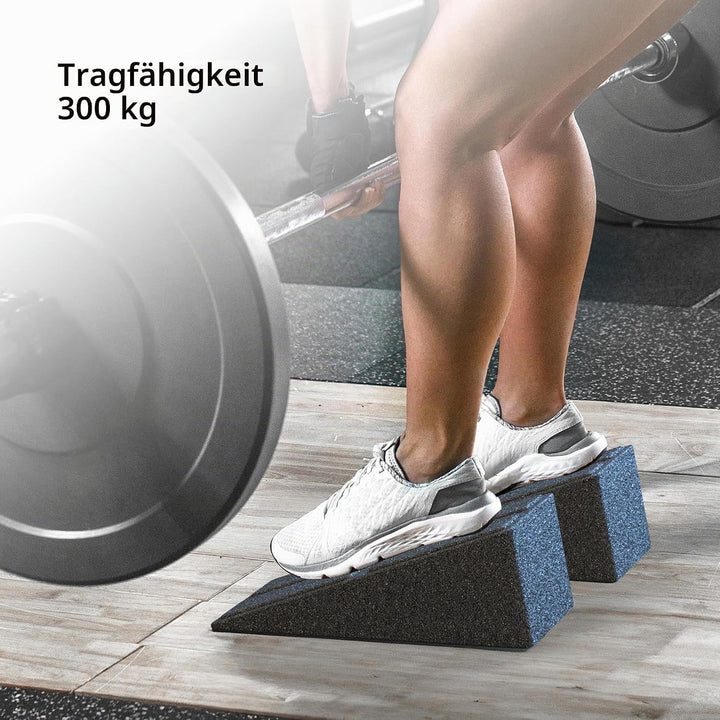 PROIRON Wadendehner 3er Set, Knieretter, Beinstrecke, 4 Verstellbare Winkel, TragfäHigkeit 300kg, Sq
