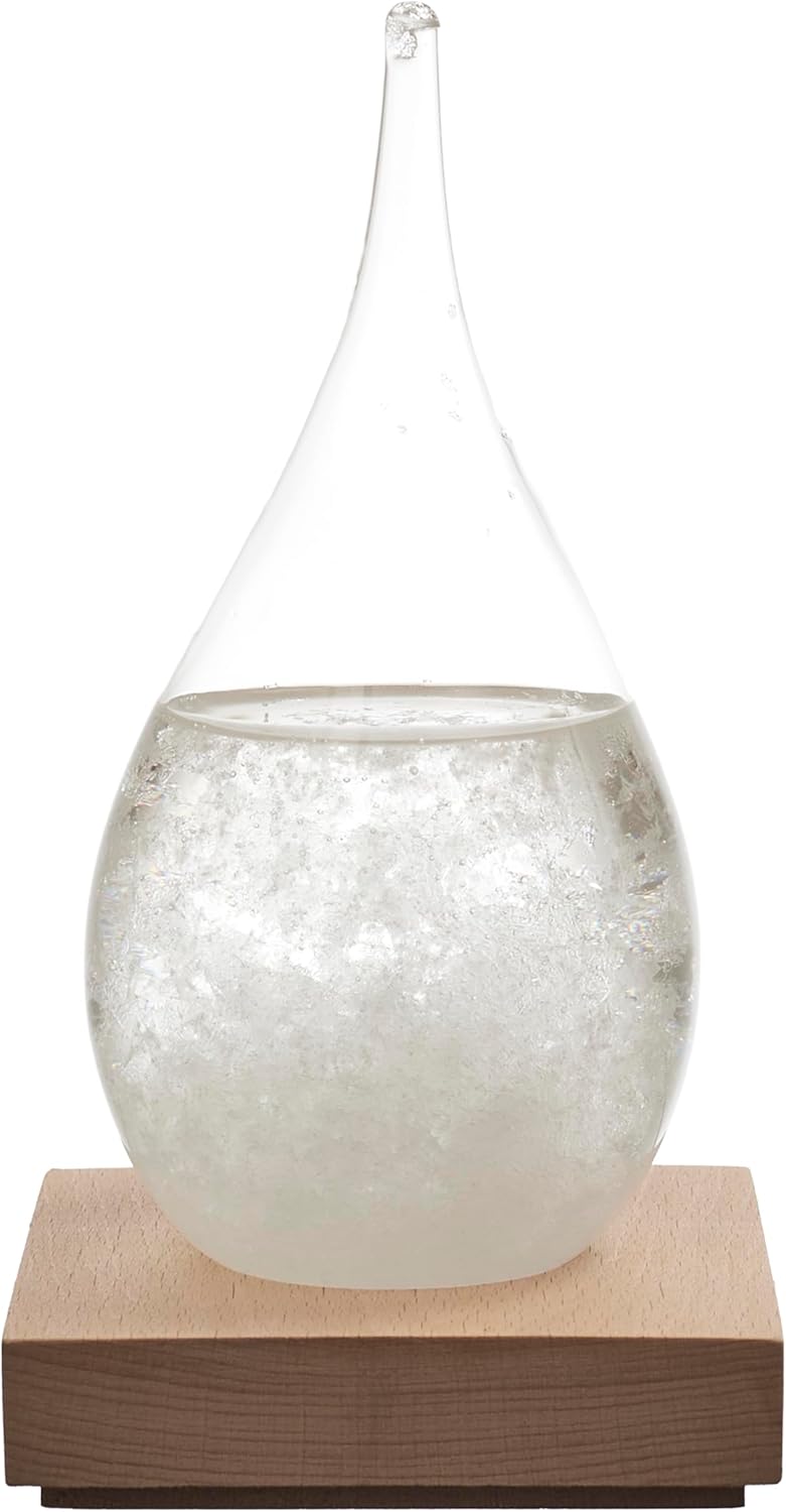 HOME DECO FACTORY, HD0384, Tempest Glass H17 cm - Elegant and Functional Decorative Object, original