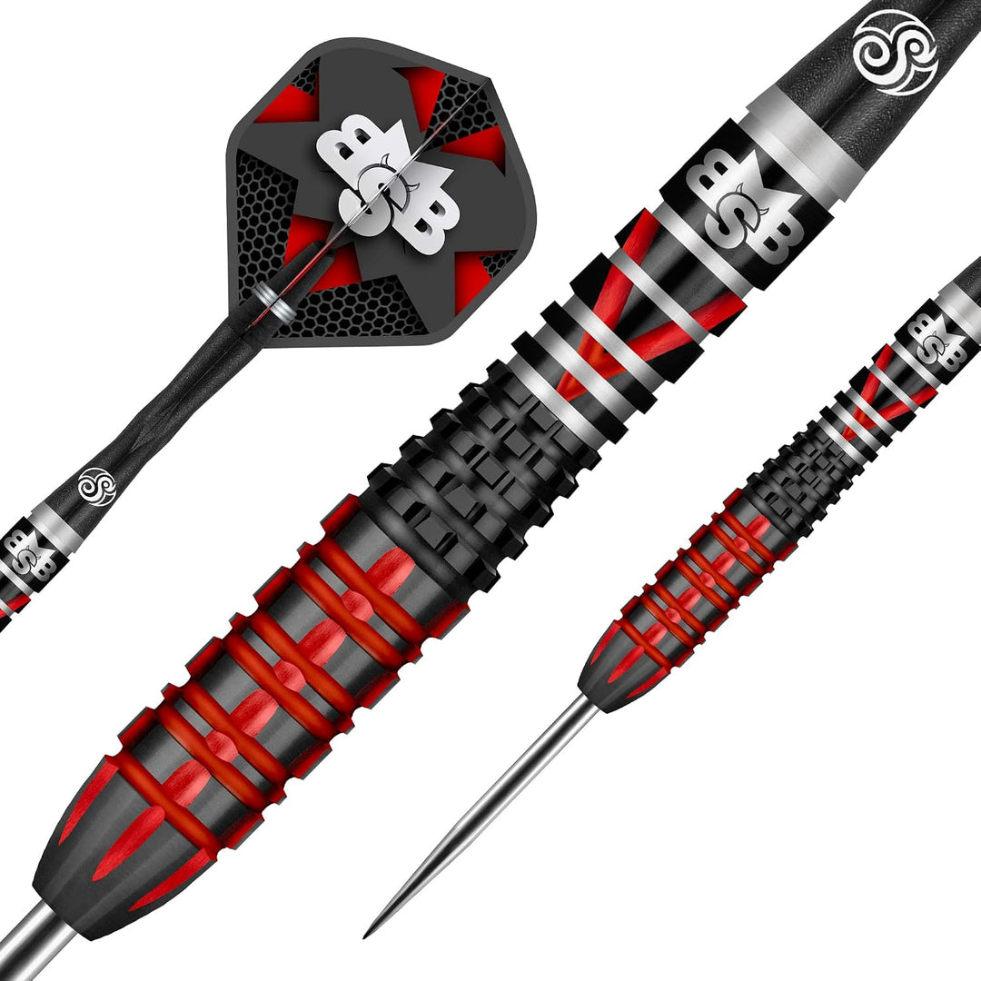 Shot! Steel Darts Michael Smith Bully Boy Tenacious 90% Tungsten Steeltip Darts Steeldart Hochwertig