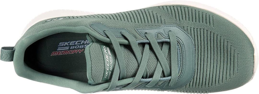 Skechers Bobs Squad Tough Talk Damen-Sneaker 36.5 EU Sage Engineered Knit, 36.5 EU Sage Engineered K