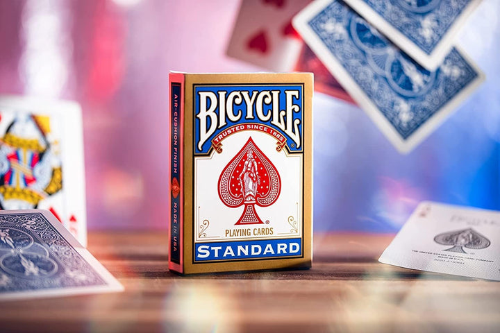 Bicycle - Spiele mit 54 Spielkarten – Original Rider Back x 12 – Magie/Magie Karte