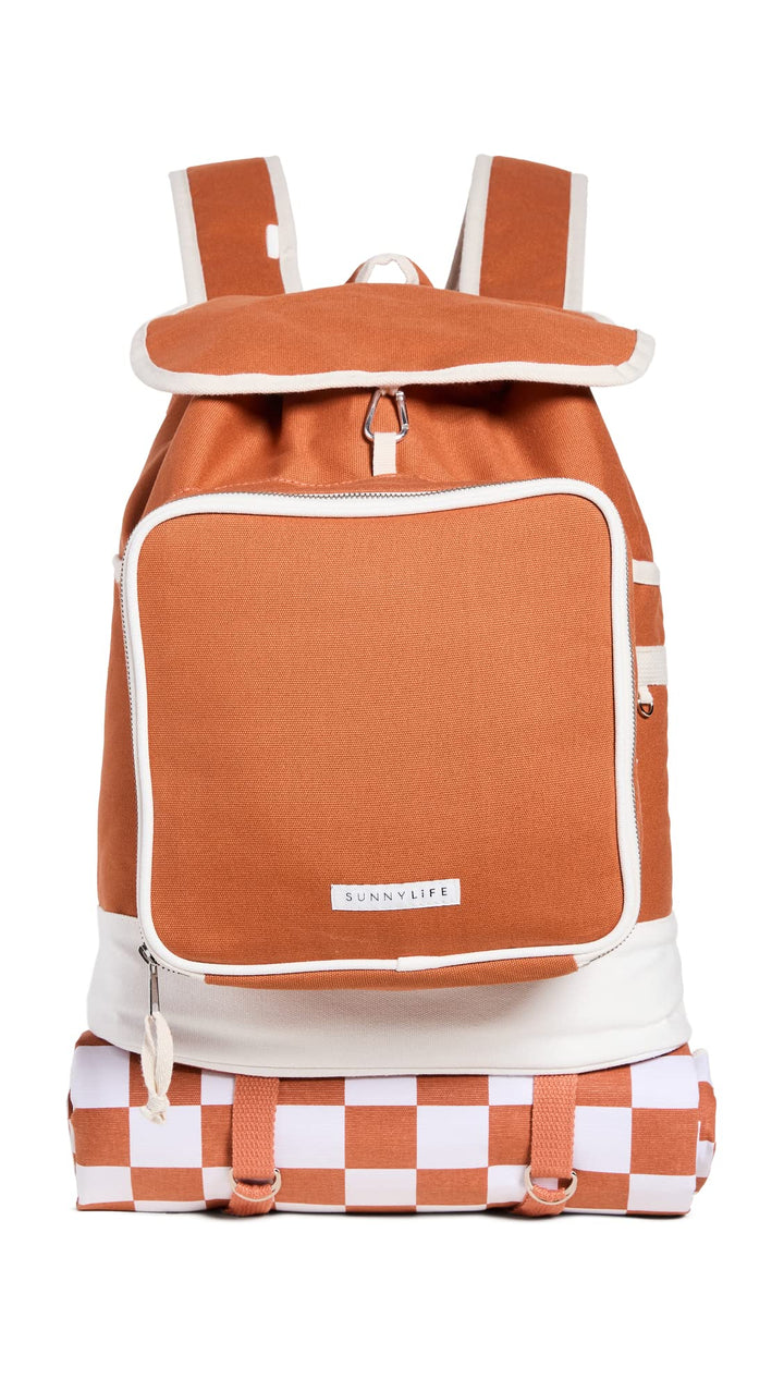 SunnyLIFE Luxe Picknick-Rucksack | Terrakotta