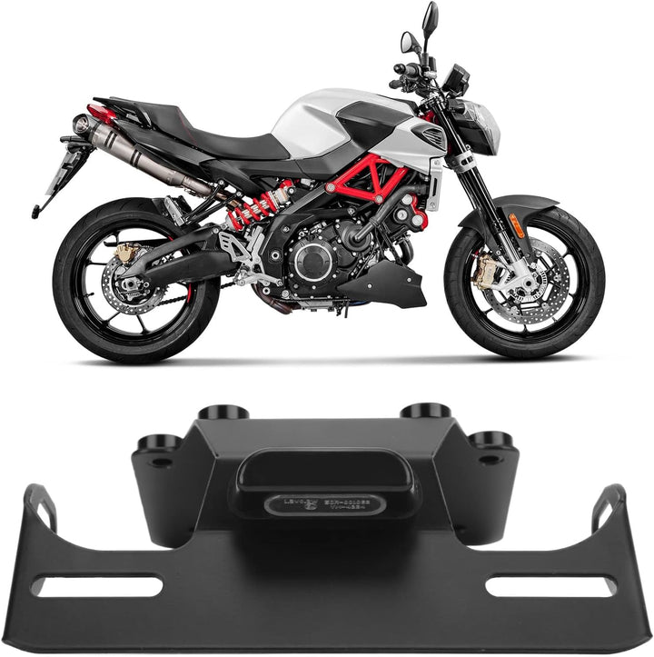 Heckkennzeichenhalter, Motorrad Heckkennzeichenhalter Halterung Aluminiumlegierung Ersatz für Tenere