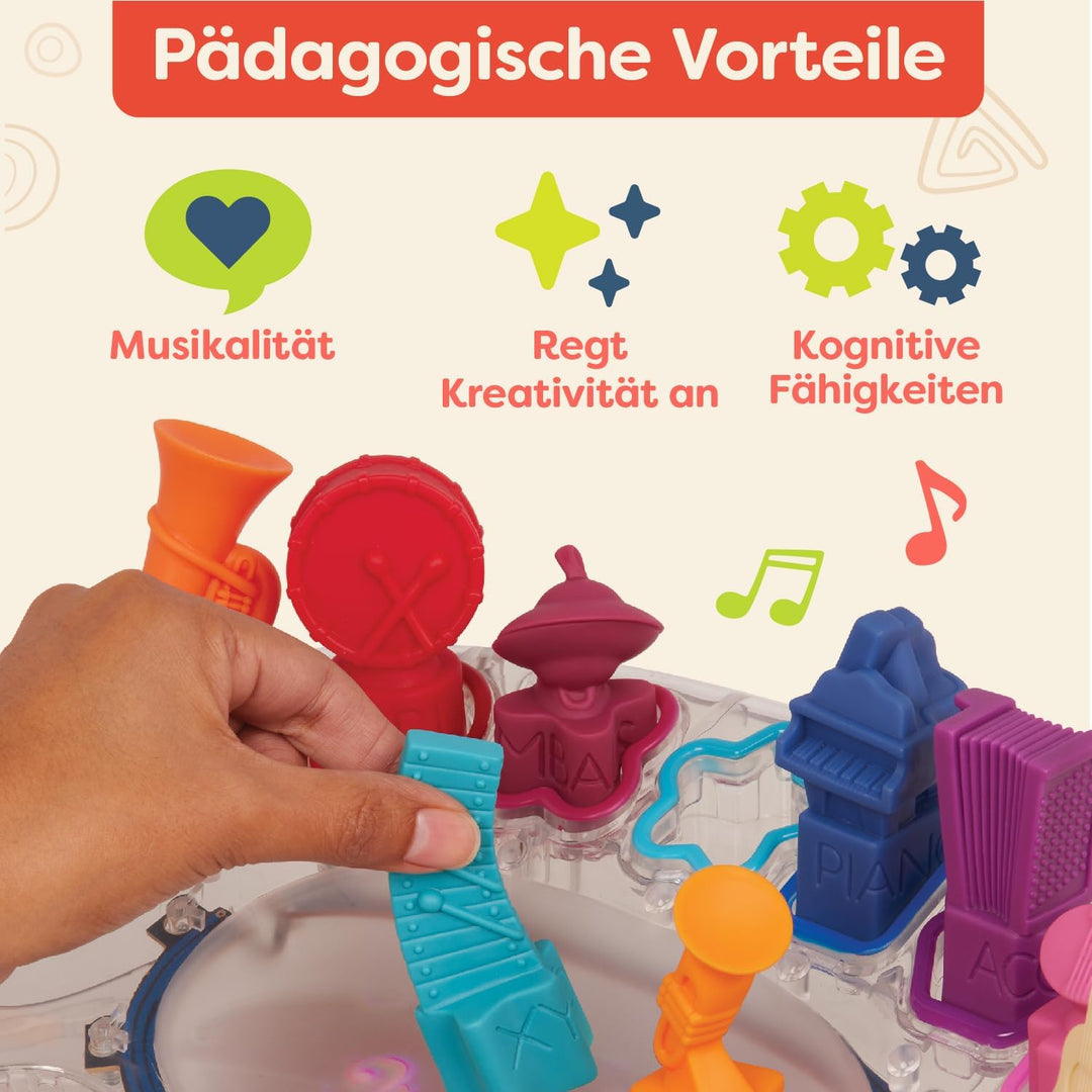 B. toys – B. Symphony Musical Orchestra für Kinder – 13 Musikinstrumente für Klassische Musik für Ba