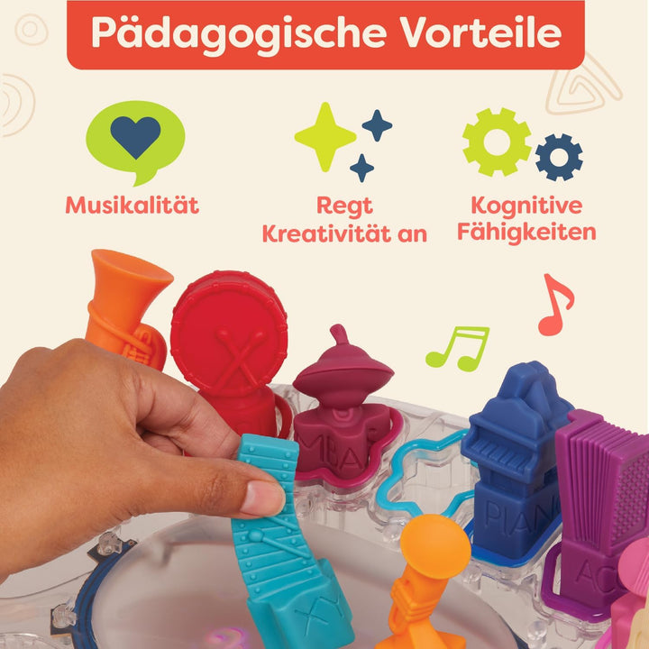 B. toys – B. Symphony Musical Orchestra für Kinder – 13 Musikinstrumente für Klassische Musik für Ba