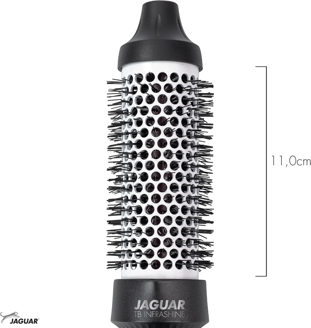 JAGUAR Thermo Bürste TB Infrashine | Thermal Brush mit Infrarot Heizung und Ionen Booster | 2in1: St