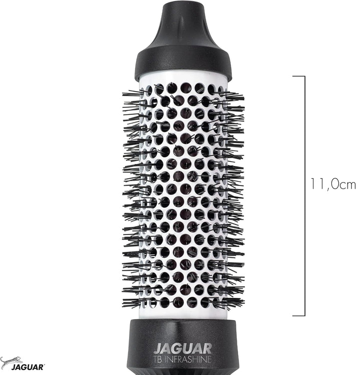 JAGUAR Thermo Bürste TB Infrashine | Thermal Brush mit Infrarot Heizung und Ionen Booster | 2in1: St