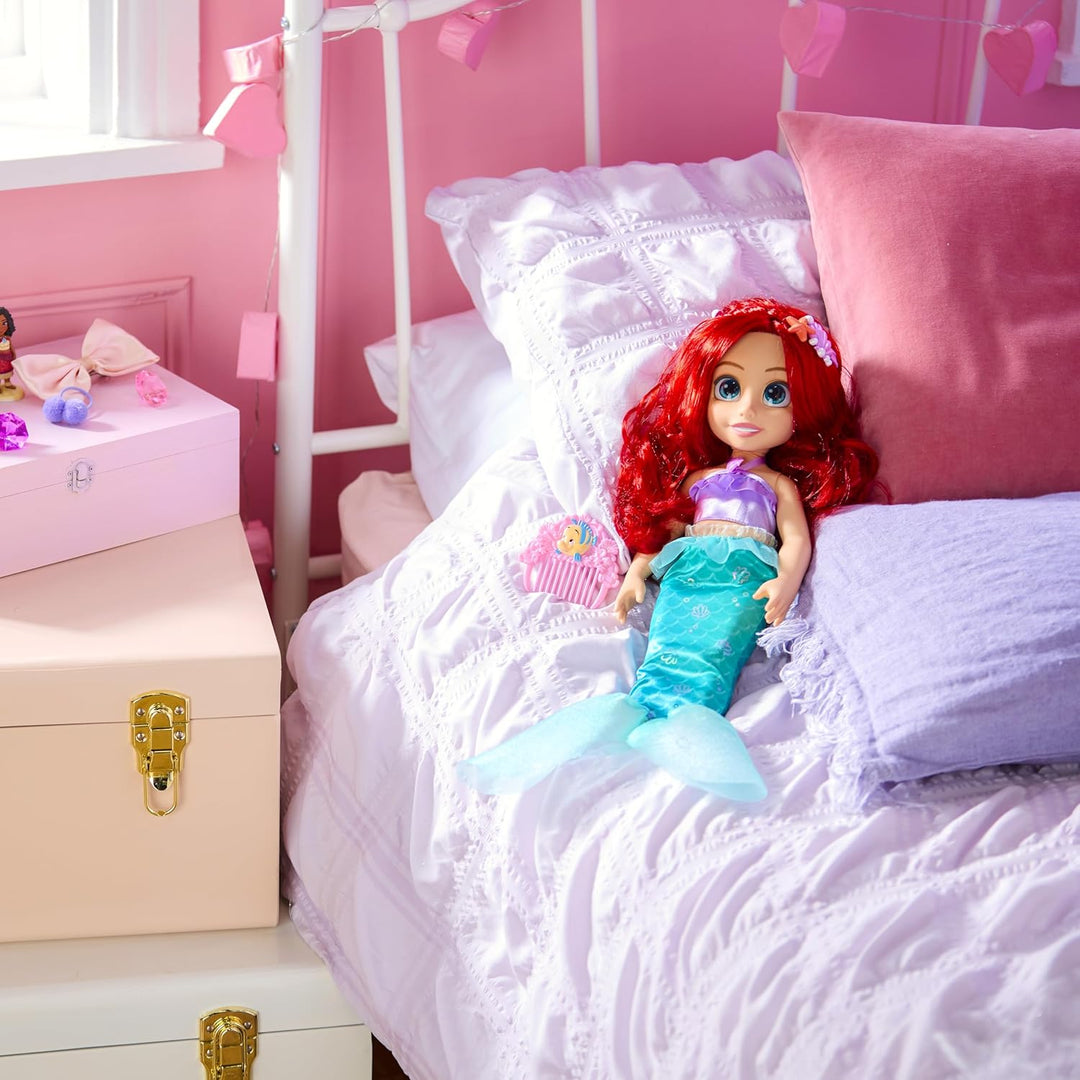 Disney Store Official - Arielle, die Meerjungfrau - Arielle - Puppe mit Spielzeughaarbürste - 40,5 c