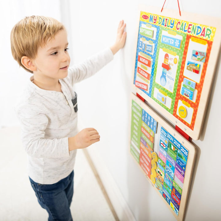 Melissa &amp; Doug My First Daily Magnetic Calendar Magnetischer Kalender, Magnetischer Kalender