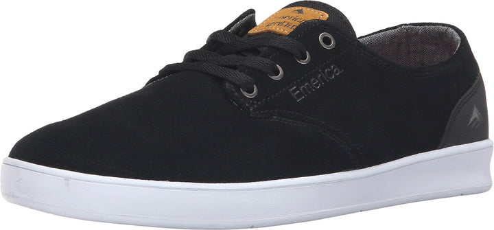 Emerica The Romero Laced Herren Skate-Schuh 42.5 EU Schwarz Schwarz Weiss, 42.5 EU Schwarz Schwarz W