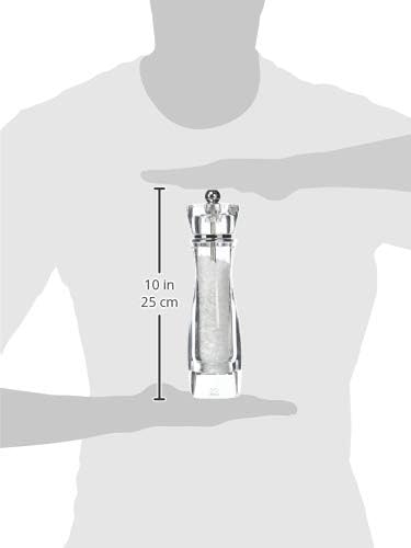 Peugeot PM18252 18252 Vittel Salzmühle Acryl, 5,9 x 5,9 x 23 cm, transparent Salzmühle 23 cm, Salzmü