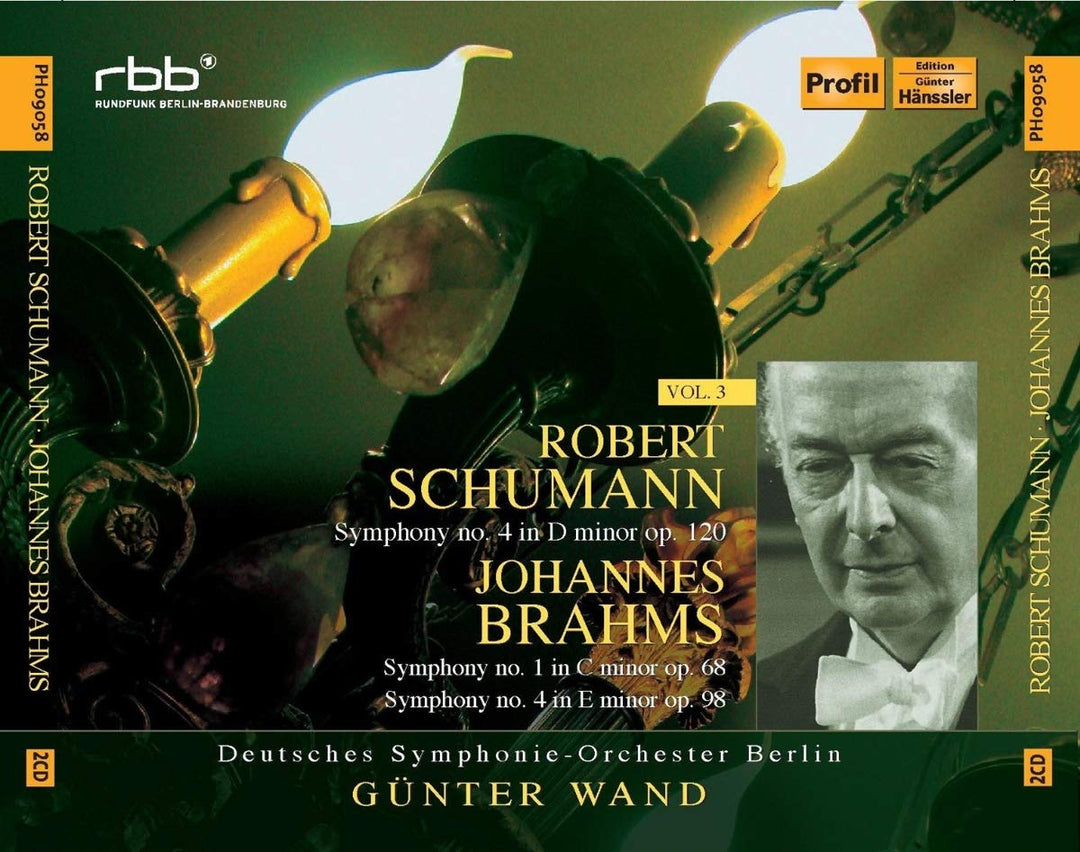 Schumann / Brahms - Günter Wand Vol. 3, Audio-CD