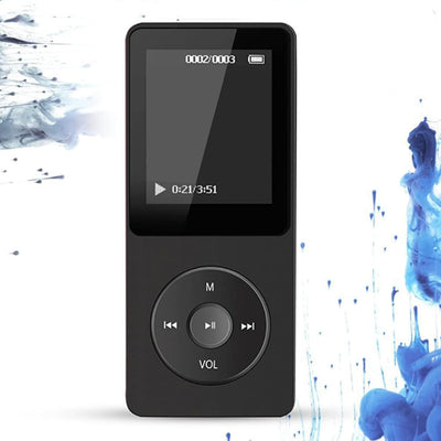 MP3-Player mit Bluetooth 5.0, HiFi-Musik-MP3-Player mit Sprachaufzeichnung für Sport, Laufen, Gehen,