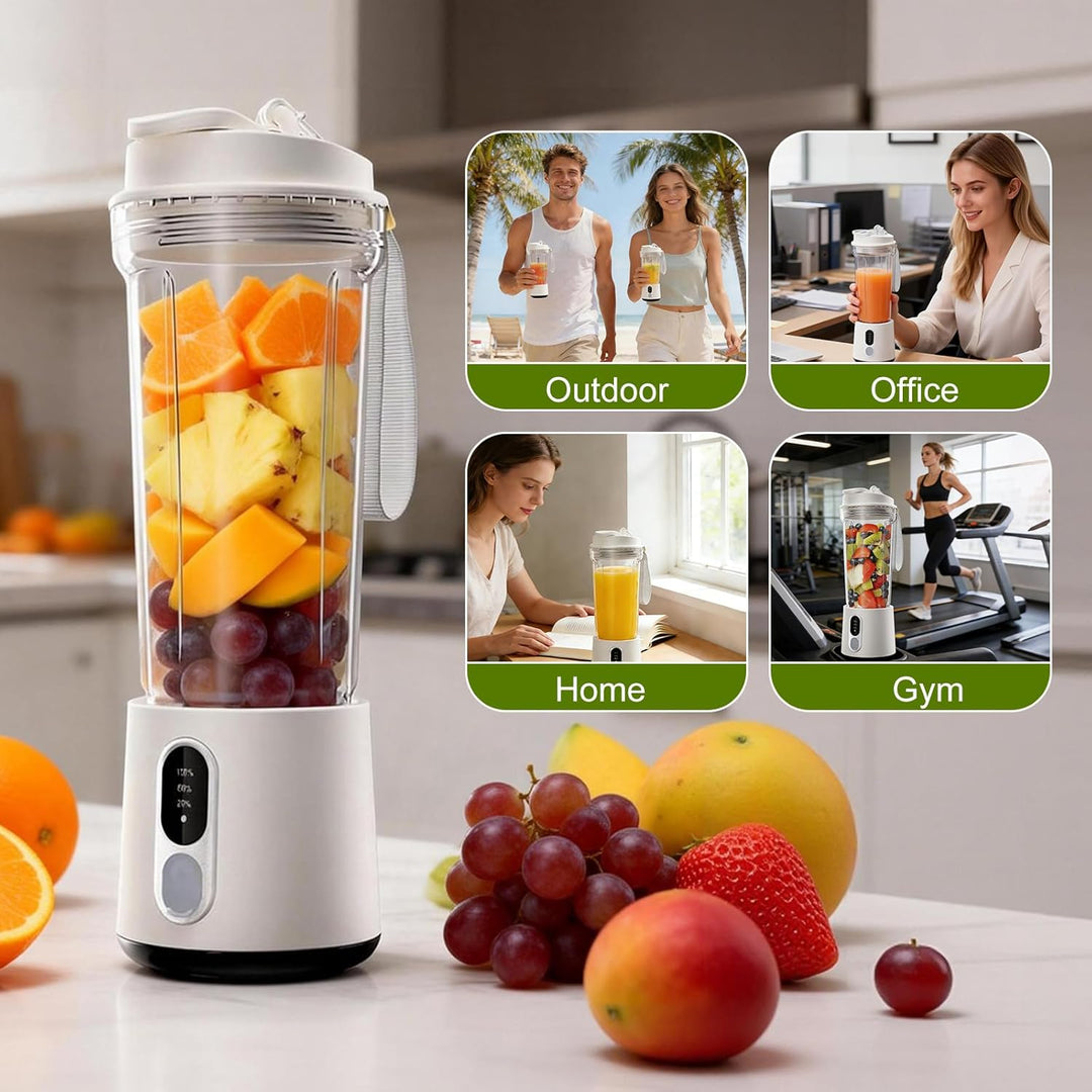 Tragbarer Mixer Smoothie Maker Standmixer - 500ml Mini Mixer, Mini Blender, Smoothie Maker to go, 30