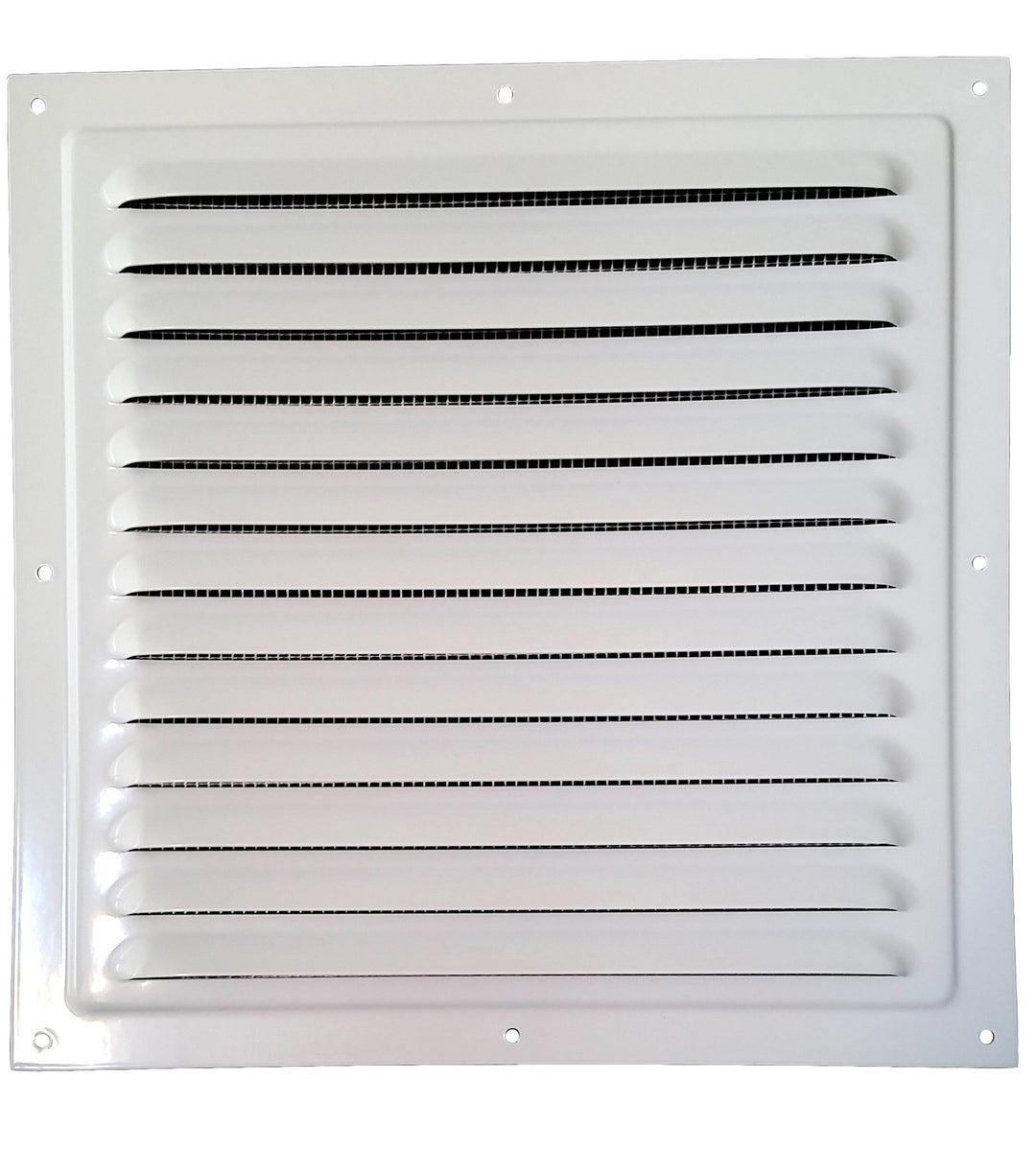 30x30cm METALLLÜFTUNGSGITTER mit INSEKTENNETZ Ventilation Gitter Abluft/Zuluft Entlüftung Belüftung