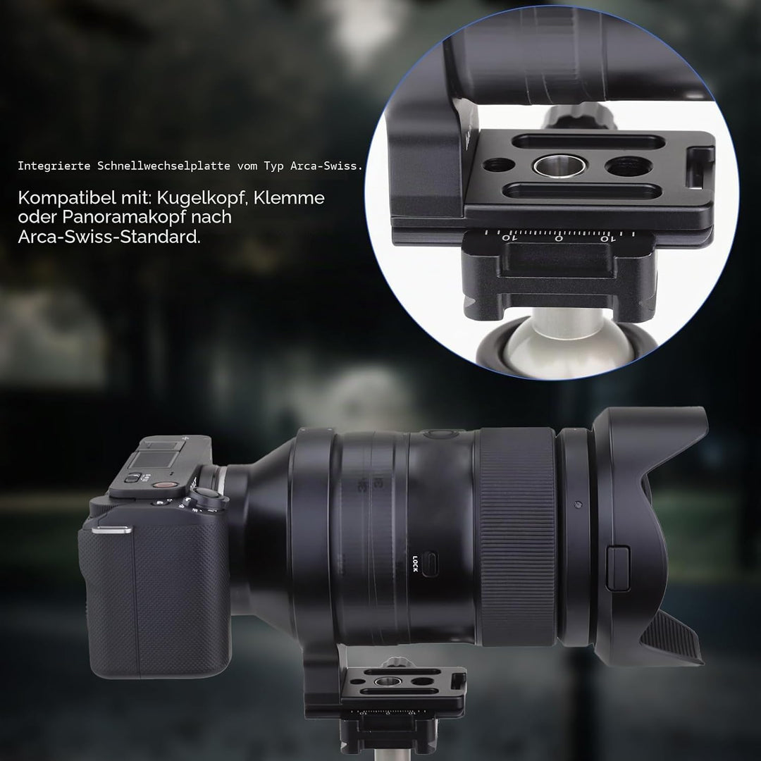 Haoge LMR-SM140 Objektivstativfuss für Sigma 100–400 mm f/5–6,3 DG OS HSM Zeitgenössisches Objektiv