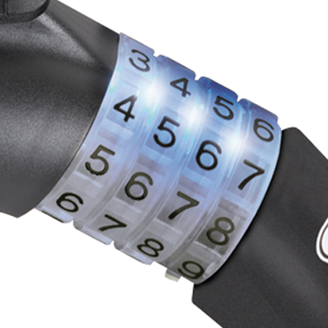 ABUS Kabelschloss Steel-O-Flex Raydo Pro 1460/85 KF & 86173 Steel-O-Flex, Schwarz, 85 cm