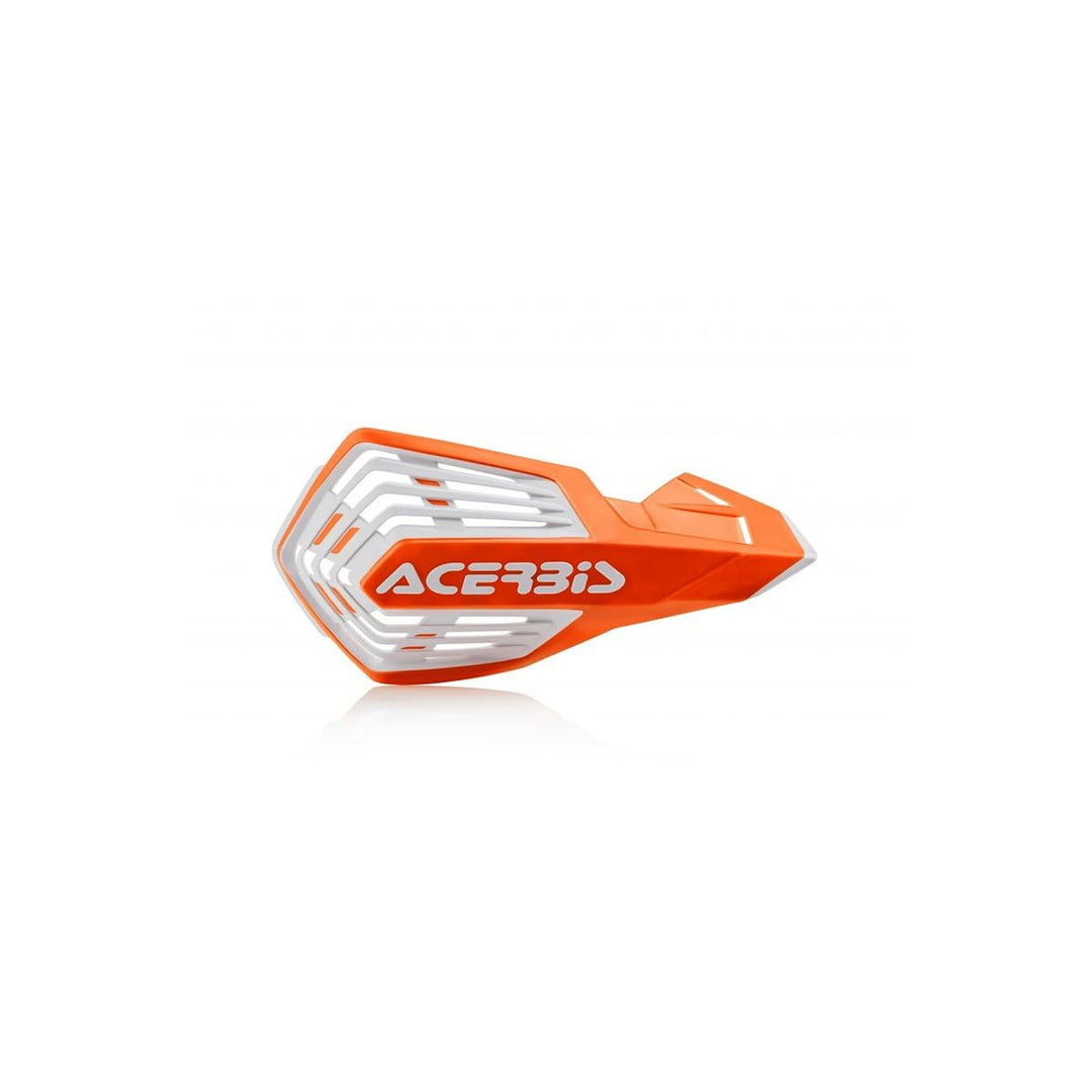 Acerbis X-Future 2801965321 Handprotektoren, Orange/Weiss 16 orange/weiss, 16 orange/weiss