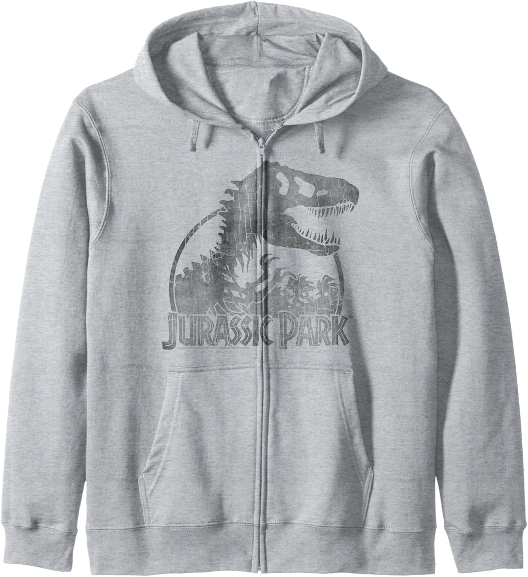 Jurassic Park Classic T-Rex Skeleton Logo Kapuzenjacke