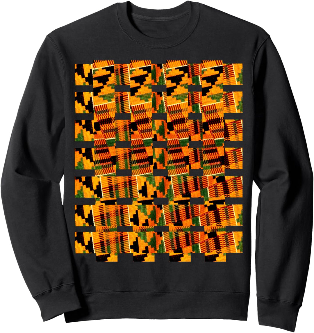 Kente Muster Afrika Sweatshirt