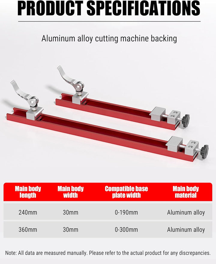 Führungsschiene Handkreissäge, 240mm Universal Schiene für Kreissäge, Aluminiumlegierung Sägeschiene