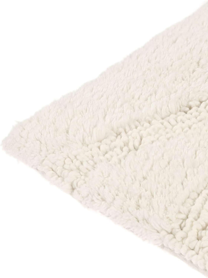RugVista Badematte Breeze, 80 x 50 cm, Rechteckig, Mittelflor, Anti-Rutsch, Moderner Badteppich, Mas