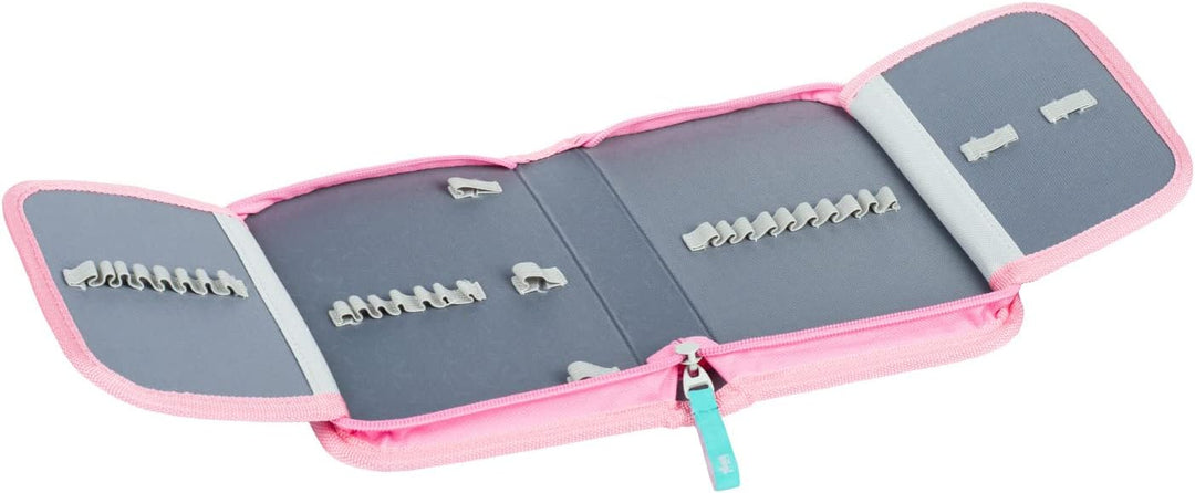 Baagl Federmäppchen für Mädchen - Schüleretui, Federtasche, Federmappe für Schreibwaren - Etui, Fede
