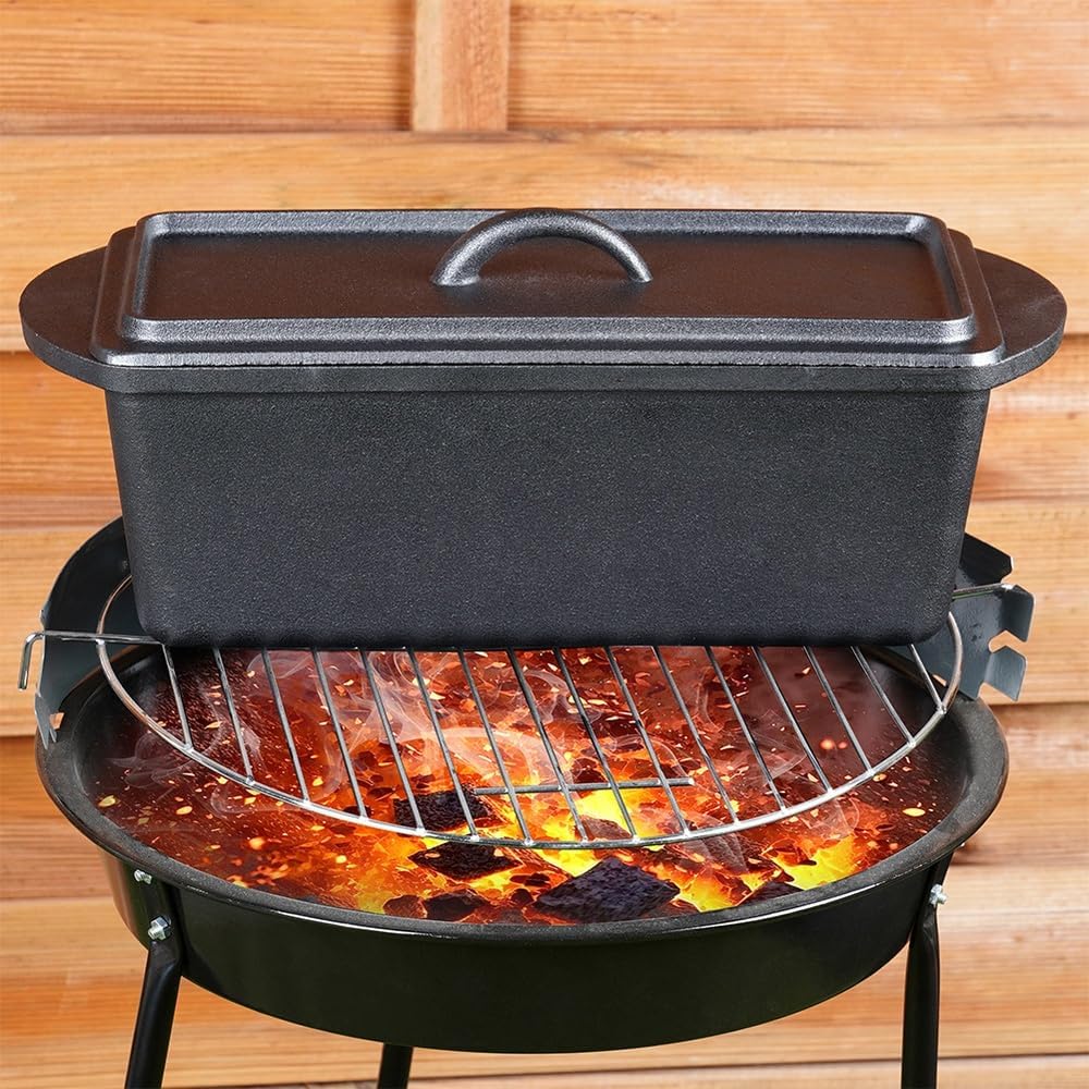 Vilde Brotbackform mit Deckel 3L 35 cm rechteckig Kastenform für Toastbrot