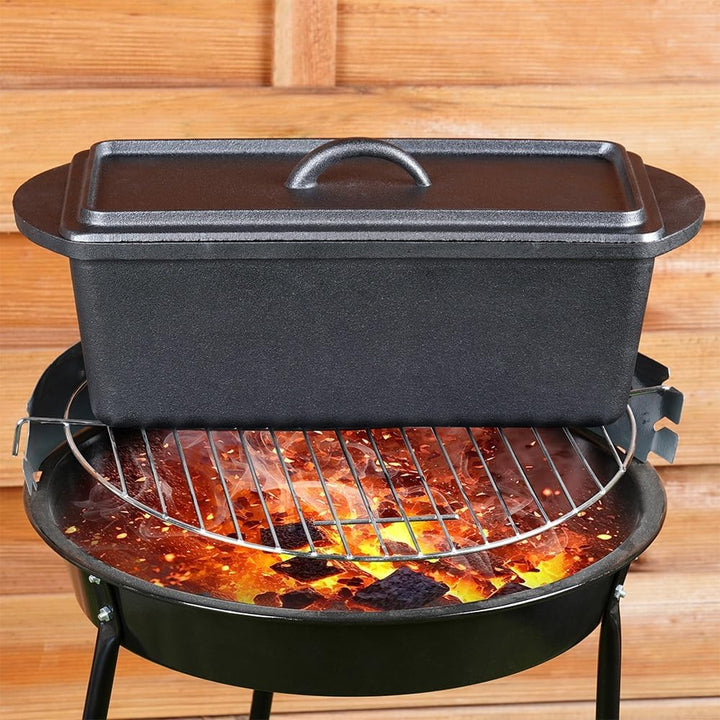 Vilde Brotbackform mit Deckel 3L 35 cm rechteckig Kastenform für Toastbrot