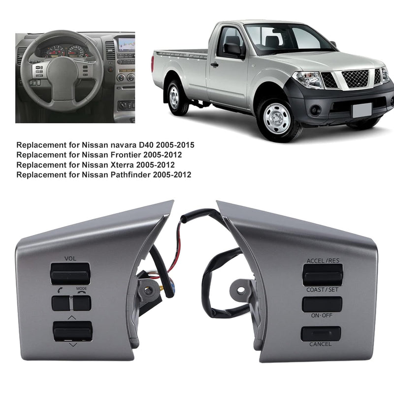 Lenkradschalterknopf Autoanpassungen Ersatz für Navara Frontier Pathfinder 2005-2015