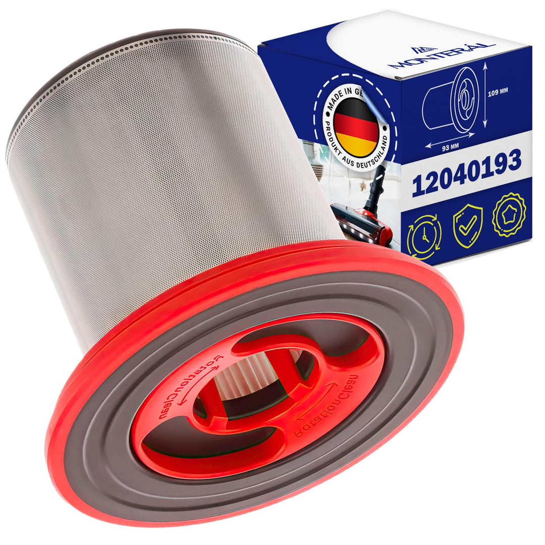 HEPA Filter für Akku Staubsauger mit dem Originalcode 12040193 für Bosch Unlimited 7 - MADE IN GERMA