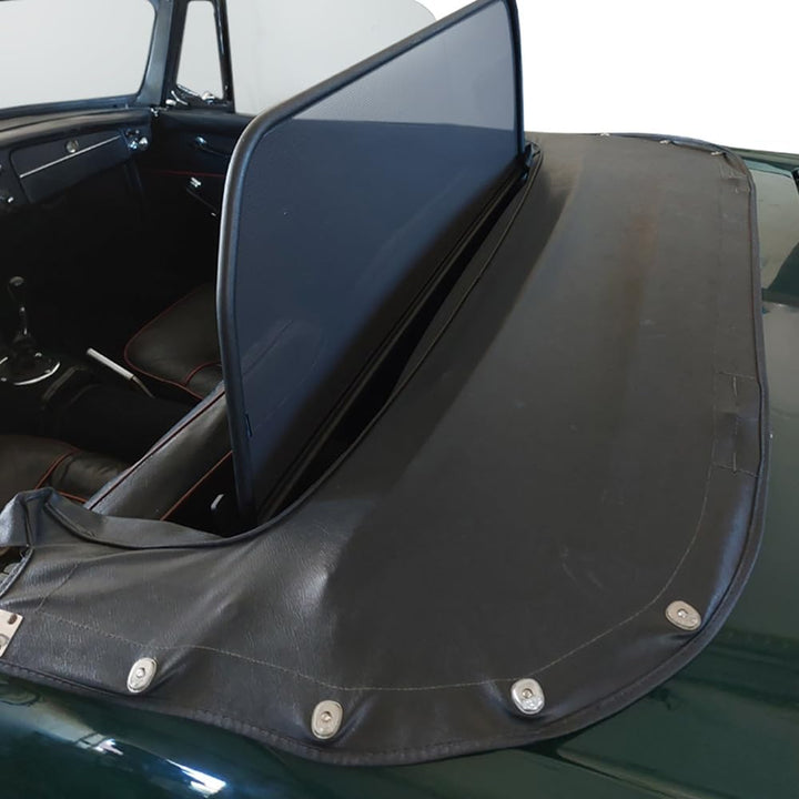 Aperta Windschott passend für MG MG B,RV8 MGB 100% Passgenau OEM Qualität Schwarz Windstop Windabwei