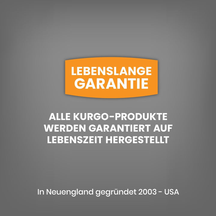 Kurgo Core Hunde-Pullover, Leichtes Fleece, Mit 2-Wege-Reissverschluss, Mit Hundegeschirr kompatibel