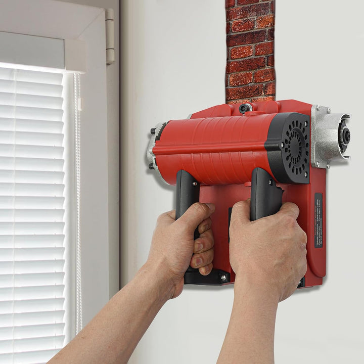 Tapetenentferner, 4580W Elektrischer Betonfräser mit Seitenmesser Wandschaber, 3500 U/min, einstellb