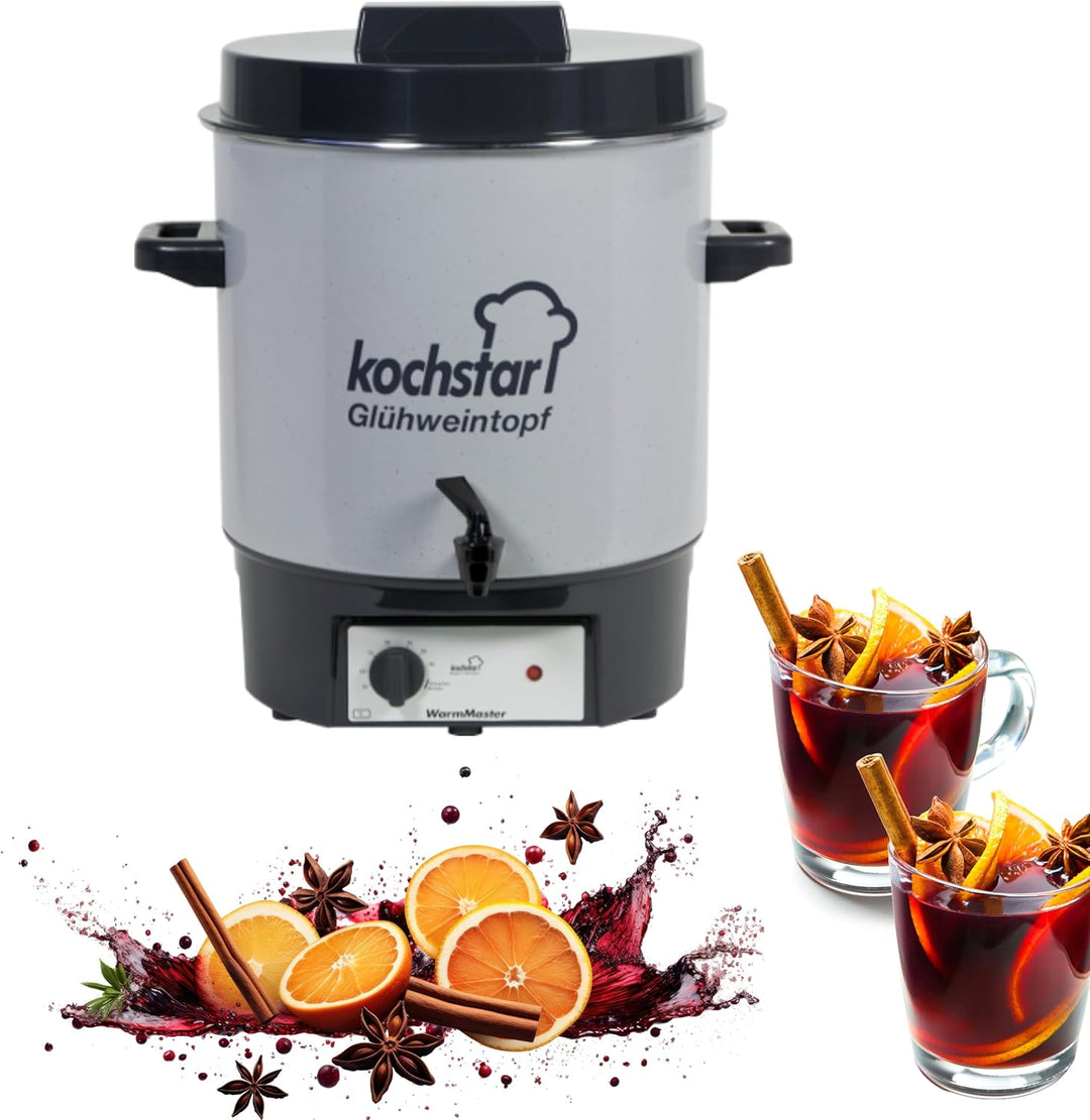 Kochstar 99104035 Einkochautomat "Warm Master" mit Auslaufhahn 35