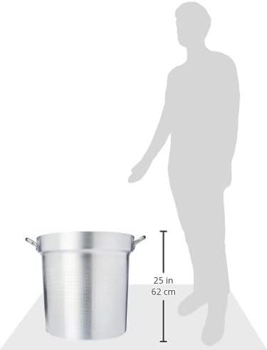 Pentole Agnelli Salsa Tomatenabtropfer, Aluminium, Silber, 50 x 50 x 49 cm, 50 x 50 x 49 cm