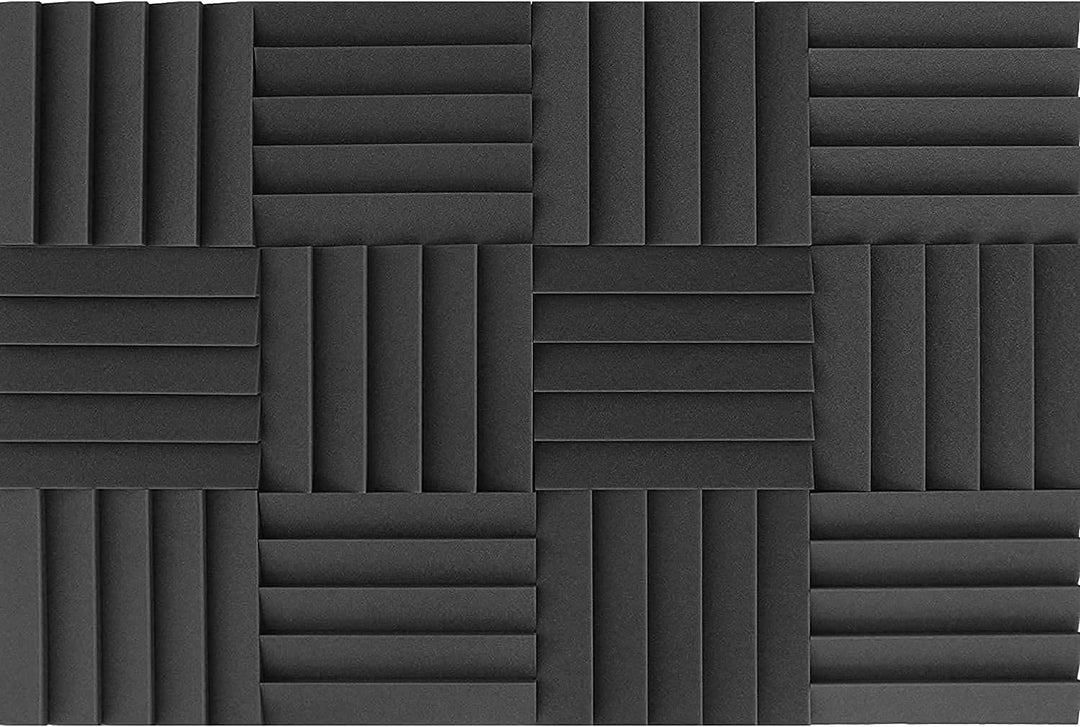 AcousPanel Akustikschaumstoff Schaumstoffplatten 30x30x3cm Anthrazitgrau (28