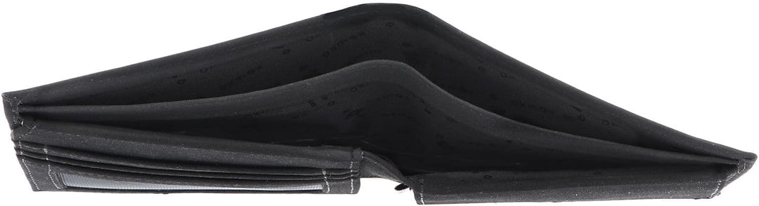 Oxmox New Cryptan Geldbörse 12 cm Footsteps (Schwarz), Footsteps (Schwarz)