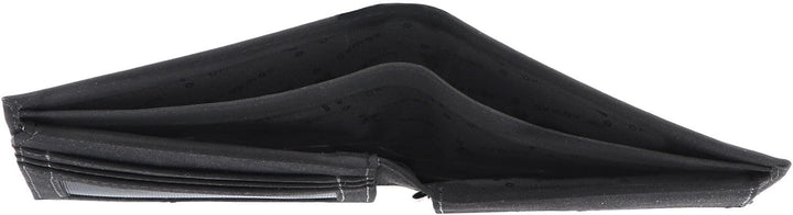 Oxmox New Cryptan Geldbörse 12 cm Footsteps (Schwarz), Footsteps (Schwarz)