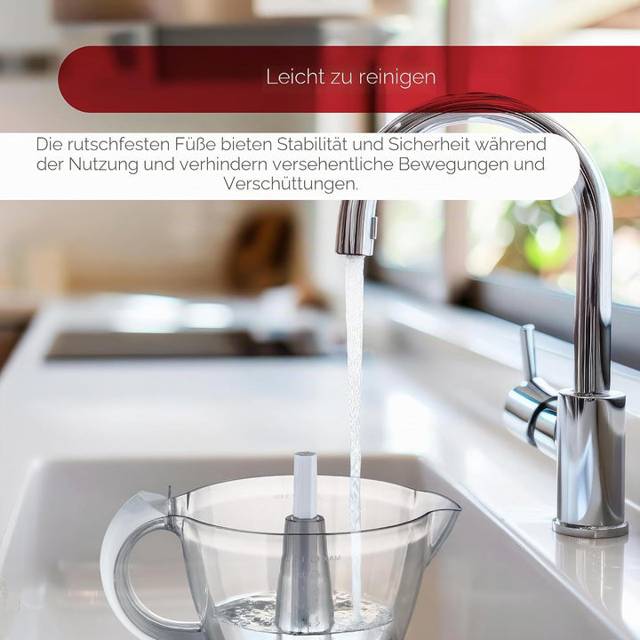 Bergner NOIA - Entsafter 40W 1.2L - Automatischer Motor - 2-Wege Drehung - Transparenter Behälter -