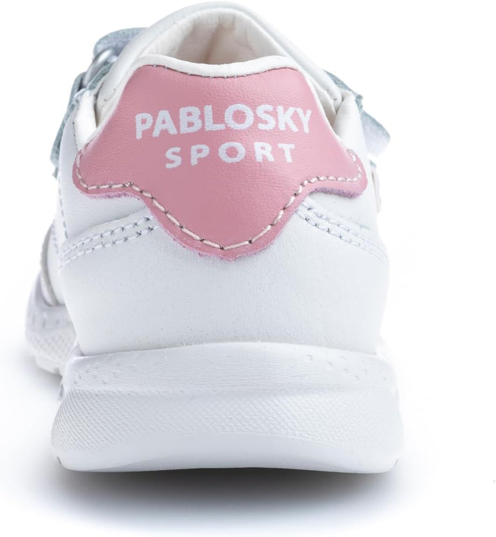 Pablosky Mädchen 297007 Sneaker 20 EU Weiss, 20 EU Weiss