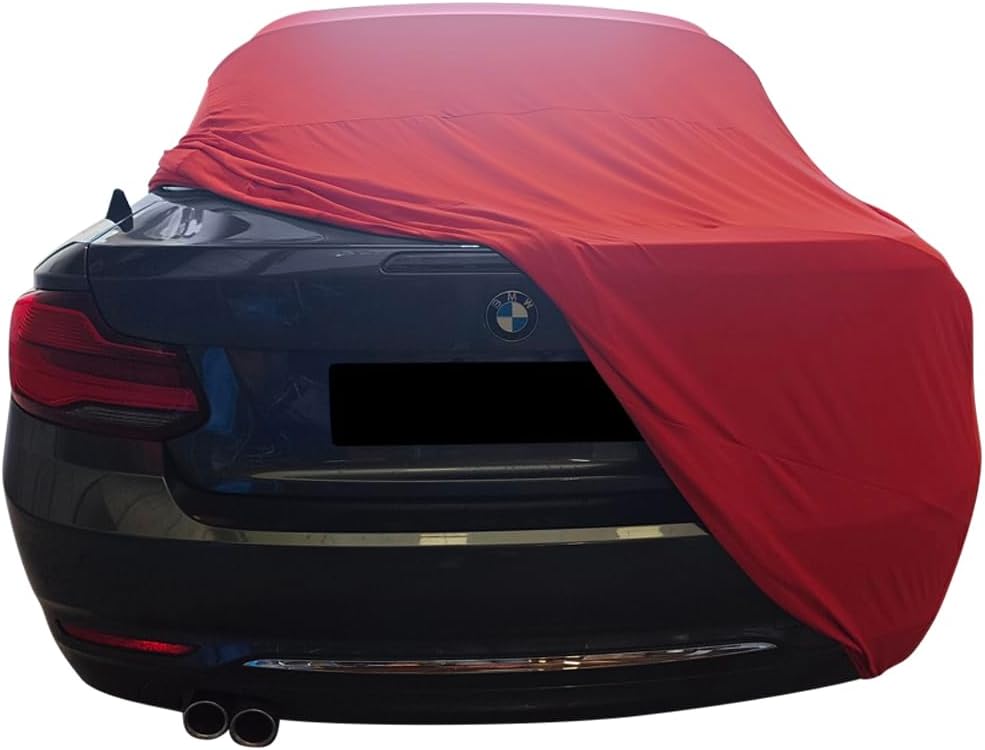 Indoor Autoabdeckung kompatibel mit BMW 2-Series F23 Cabrio SUPER Soft Stretch
