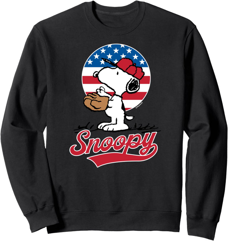 Peanuts – Snoopy Americana Baseball Sweatshirt